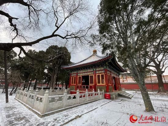 故宫|北京迎2022年初雪 故宫覆盖白雪更显魅力