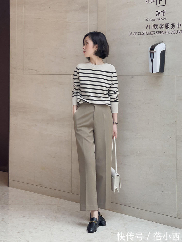 穿搭|日常通勤极简ins风,借鉴这4款实用西裤来搭配,打造纯纯高级感