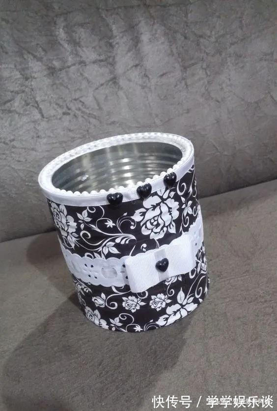 笔筒|奶粉罐、铁管能做些什么环保实用的变废为宝手工合集,附教程