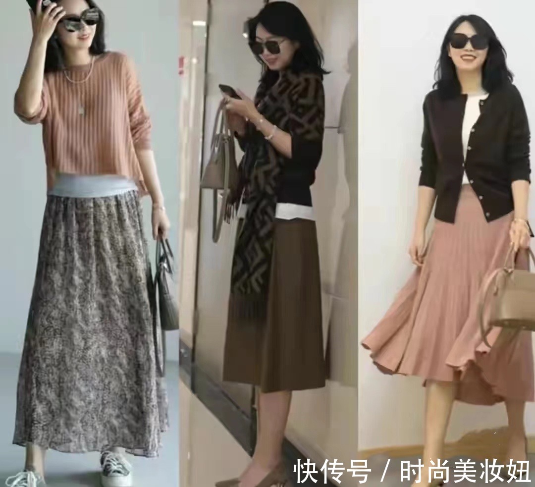小蛮腰 这才是40岁的穿搭模板,不用刻意“扮嫩”,却美得优雅体面