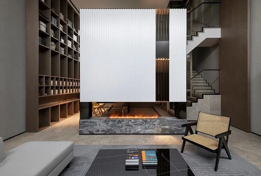 布置|360㎡现代高级灰，舒适优雅的别墅，生活令人羡慕