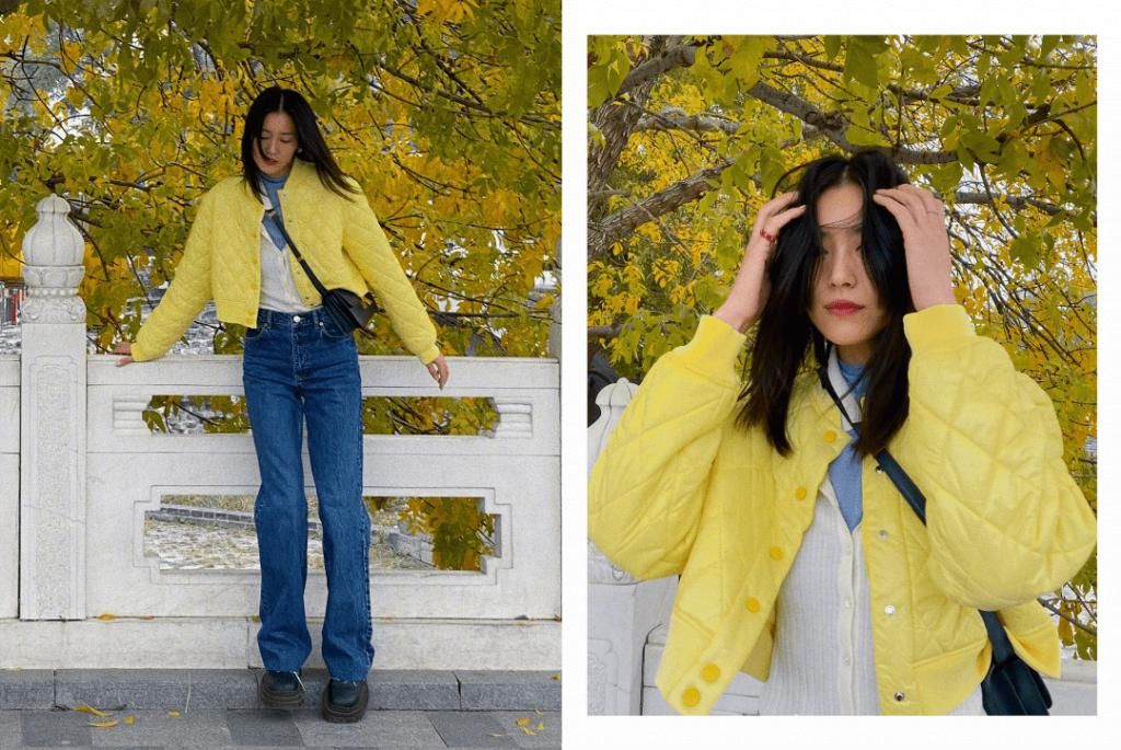 这件|刘雯身上这件「绗缝」外套,到底有多火?