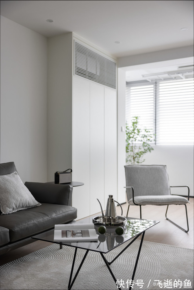 全屋|70㎡两居拆掉一间房成就一个大客厅!