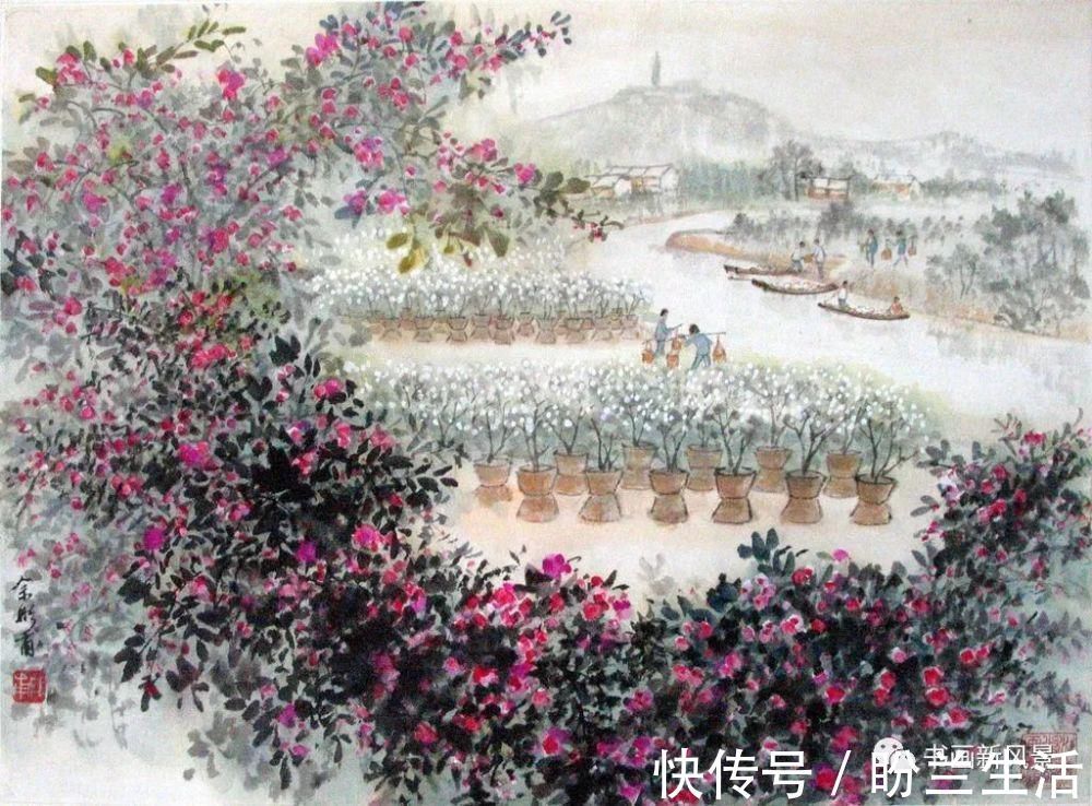 雄健|这位大家的山水,既雄健大气,又平和神清!