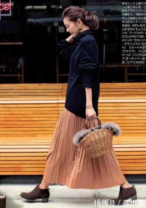 搭配 终于找到日本女人优雅的原因!“半身裙”的N种搭配,优雅又得体
