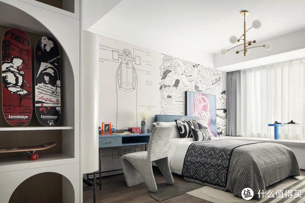 中式|河南小夫妻的318㎡别墅火了，入户诗意新中式，藏不住的高级感