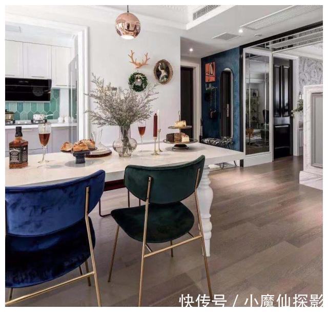 漂亮|她家真的太漂亮了,一进门就被这复古风情迷住了,晒晒全屋