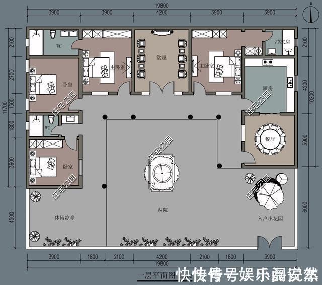 别墅|别拿一层不当别墅！5个真实案例，告诉你在农村建一层别墅有多爽