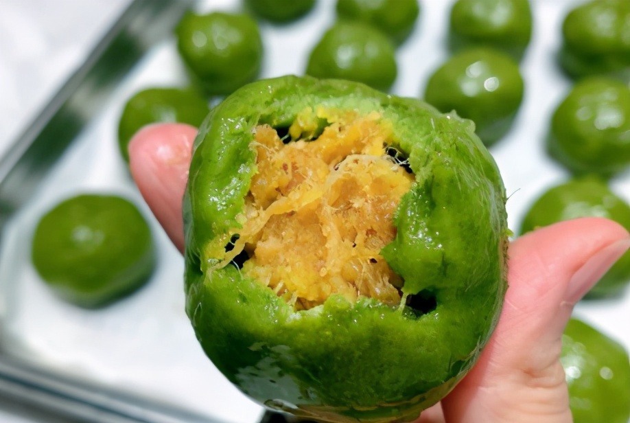 青团不用去超市买了,在家做很简单,教你一次就成功的方子,特好