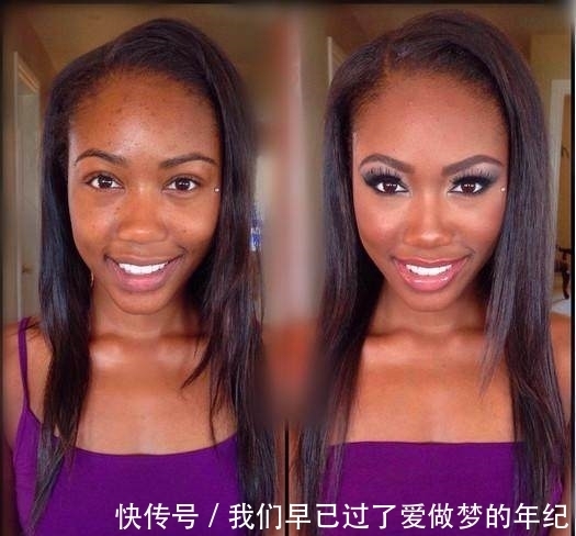 妹子|妹子化妆前后有多大区别?那些图片使你自己的眼睛情绪失控