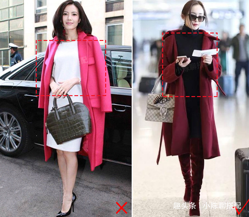 枣红色 奔四的女人穿搭别随意!远离3种“显老”色,不显老气反衬气质