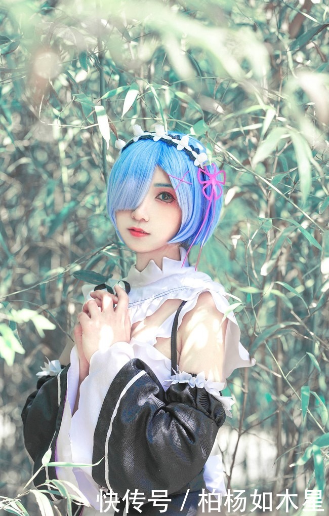 cos|异世界Cos如果世界有颜色,一定是你的颜色,这只雷姆好可爱!