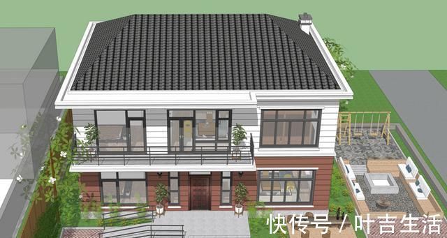 田园风格|乡村盖一处田园风格的别墅是一种什么享受48万的乡村房屋惹人爱