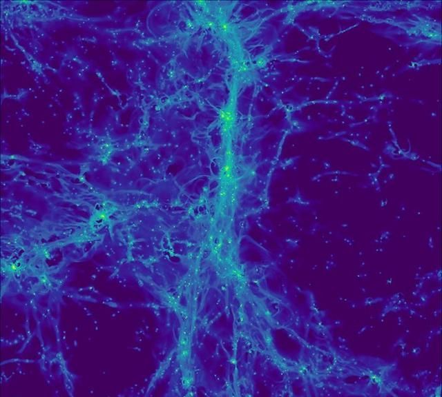 宇宙 宇宙網(wǎng)首批圖像揭露了數(shù)十億年未被懷疑過的矮星系的存在