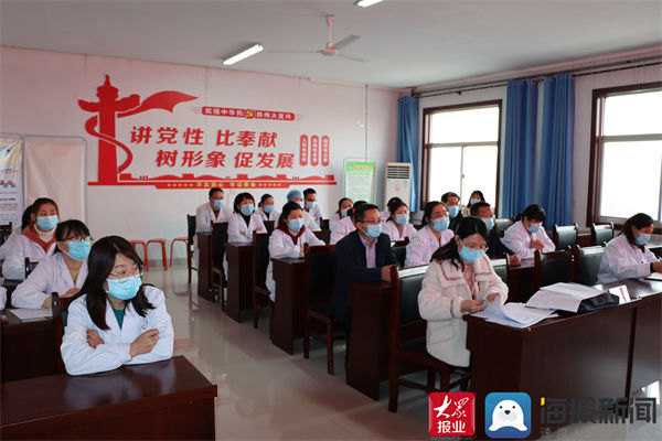 河流镇卫生院|阳信县卫健局基层医疗卫生事业单位绩效考核组到河流镇卫生院开展2021年度年终绩效考核工作