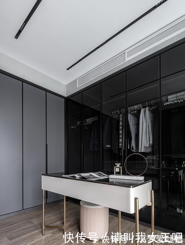 茶几处|180㎡大平层，现代简约+无主灯设计，客餐厅精致有格调！