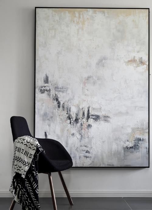 户型|极致的灰白色调,打造130㎡简约风住宅,看完就想直接入住