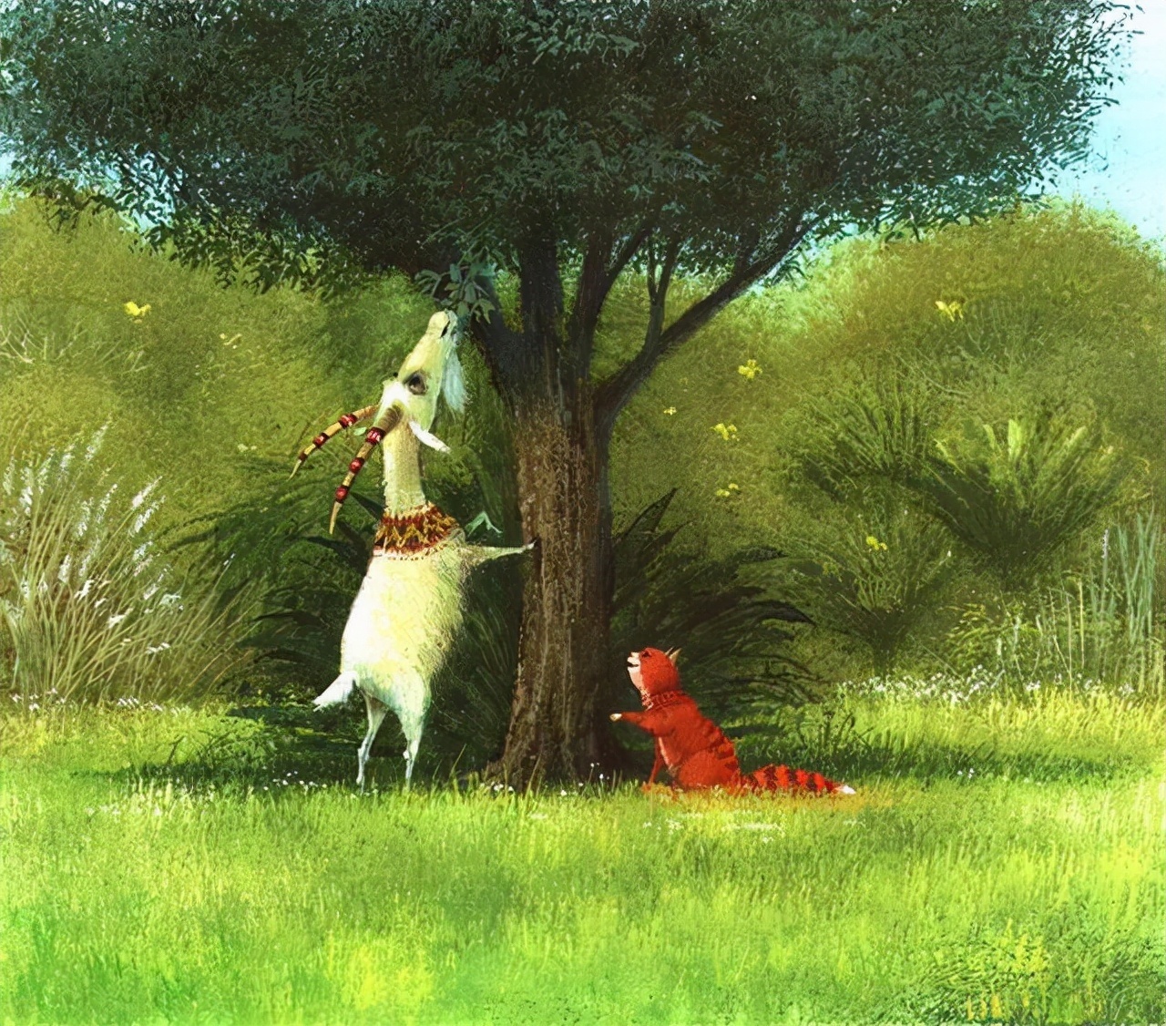 欧尼科夫!插画家欧尼科夫:画风瑰丽,笔触细腻,充满着独特的想象力