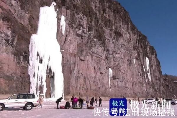 奇观|震撼!黑龙江这里的天然“冰瀑”奇观惊艳