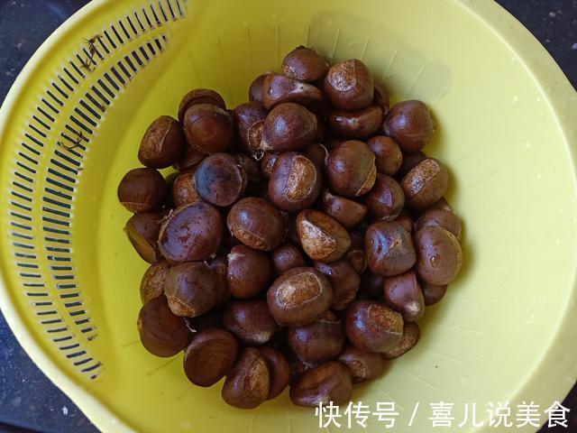 不要再吃糖炒栗子了!教你如此做,10分钟出锅,无糖不油不上火