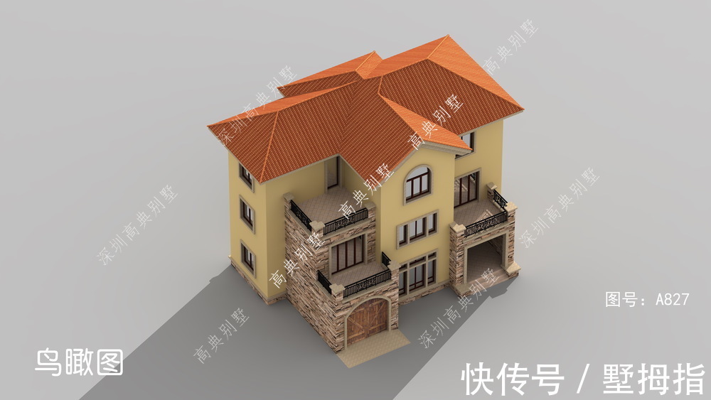 农村|欧式农村别墅，给人眼前一亮的感觉