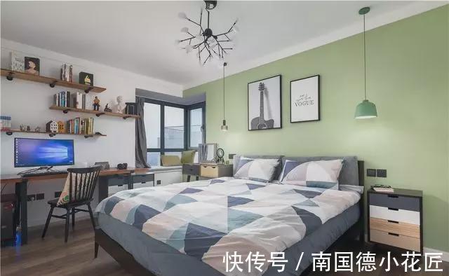 餐边柜|88平方米的北欧风小户型，照着网红款的装修设计，效果出来超好看