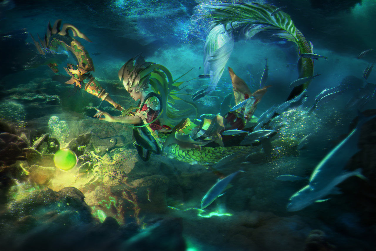 英雄联盟·贵人列传系列·娜美cosplay