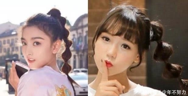 女生别总扎马尾,试试这三种“半扎发”,异性缘好到爆!