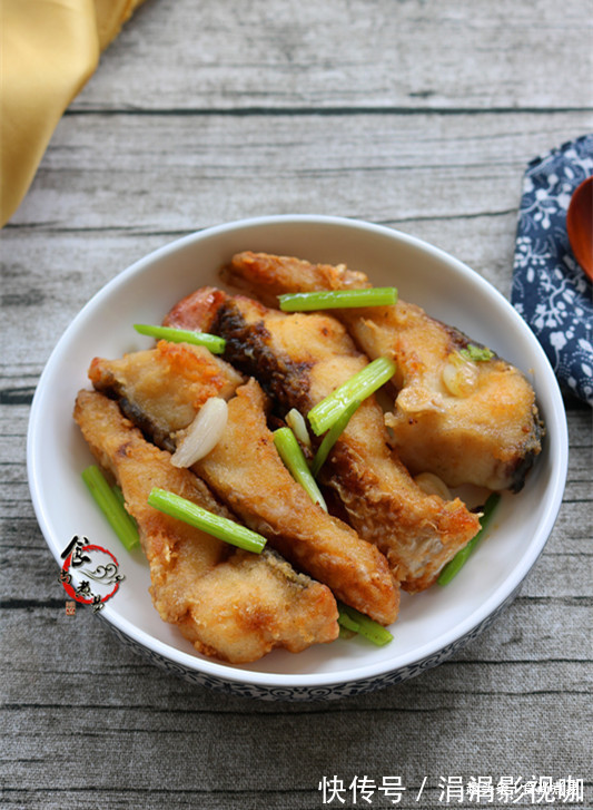 香葱粉|老爸不外传的煎鱼技巧，香酥入味，省油不破皮，各种鱼都适合