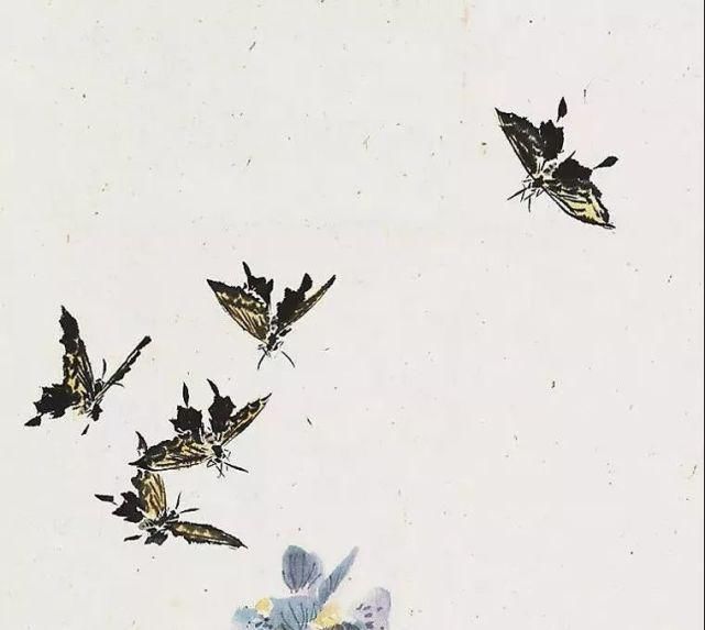 俞致贞|收藏!国画蝴蝶纸上来感觉蝴蝶在动,太逼真了!