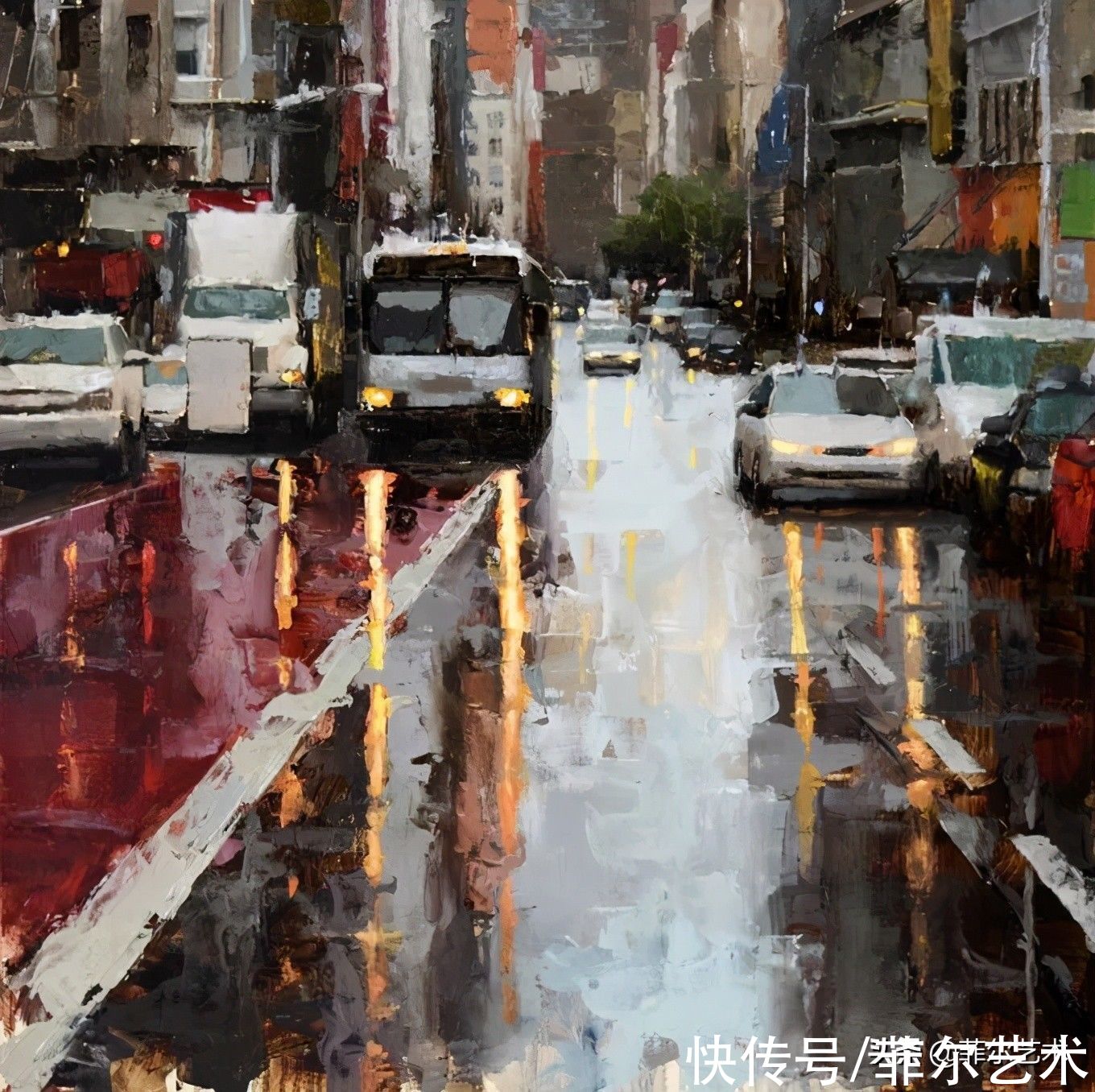 雅各布·德恩@美国画家雅各布·德恩超强表现力现代印象派油画作品赏析