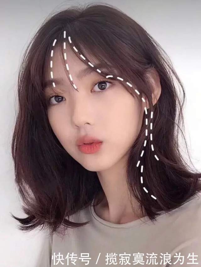 你是什么脸型就选什么刘海今年流行这几款,气质显脸小