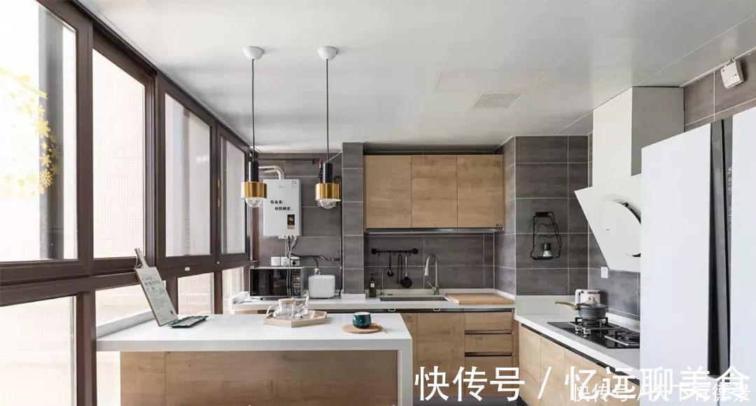 高低|越来越多人厨房做高低台设计，太实用了，再也不用弯腰驼背做菜了