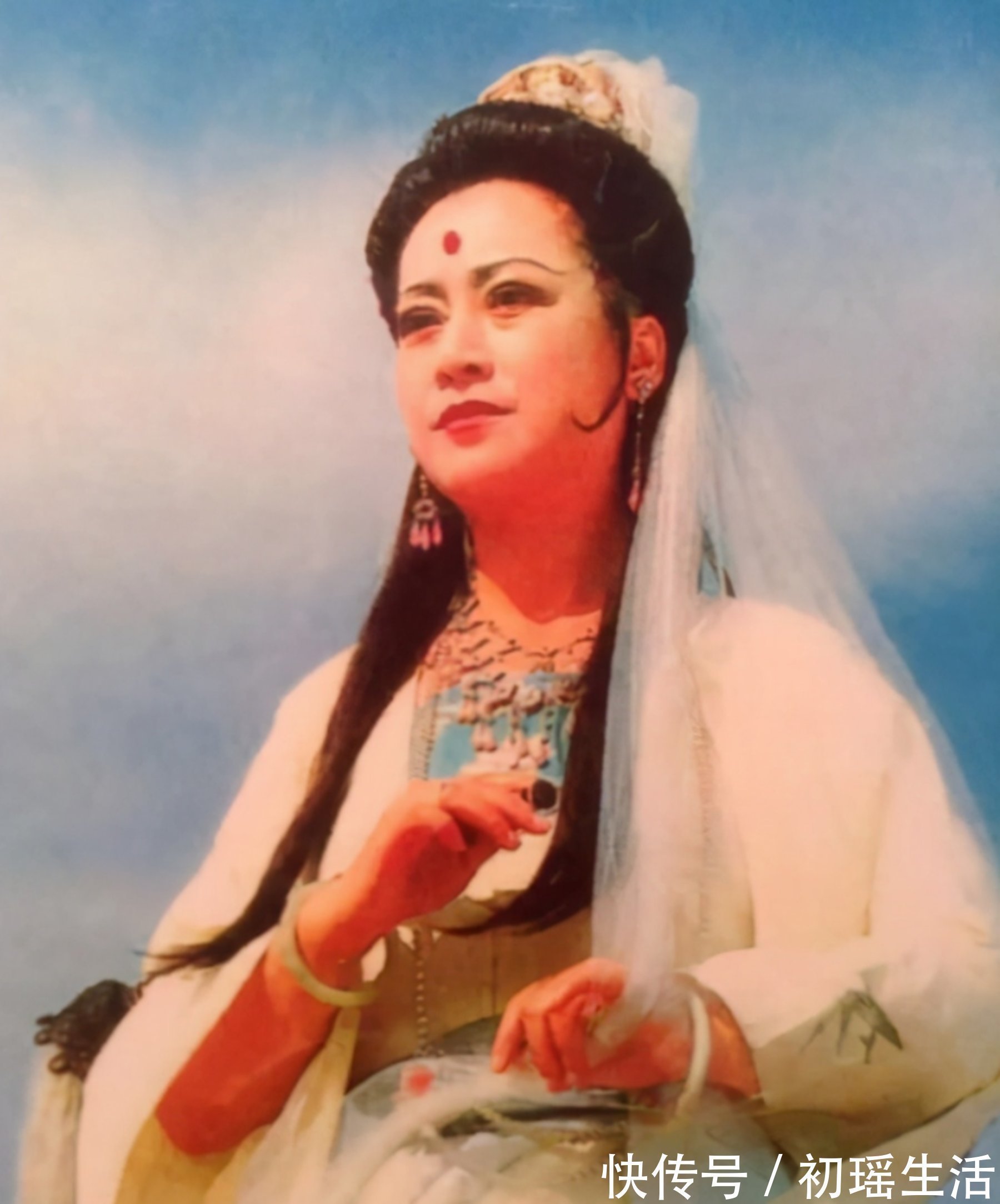 西游记!“观音菩萨”左大玢:拍《西游记》时怪事不断,此后便一心向佛