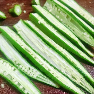 小米椒|虾滑酿秋葵