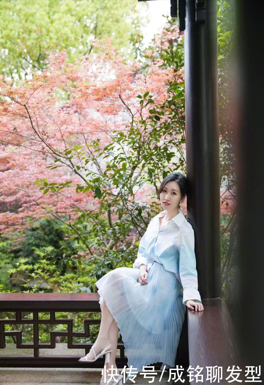 知性|“小个子”怎么穿显高？试试衬衣的时尚搭配法，知性优雅又显身材