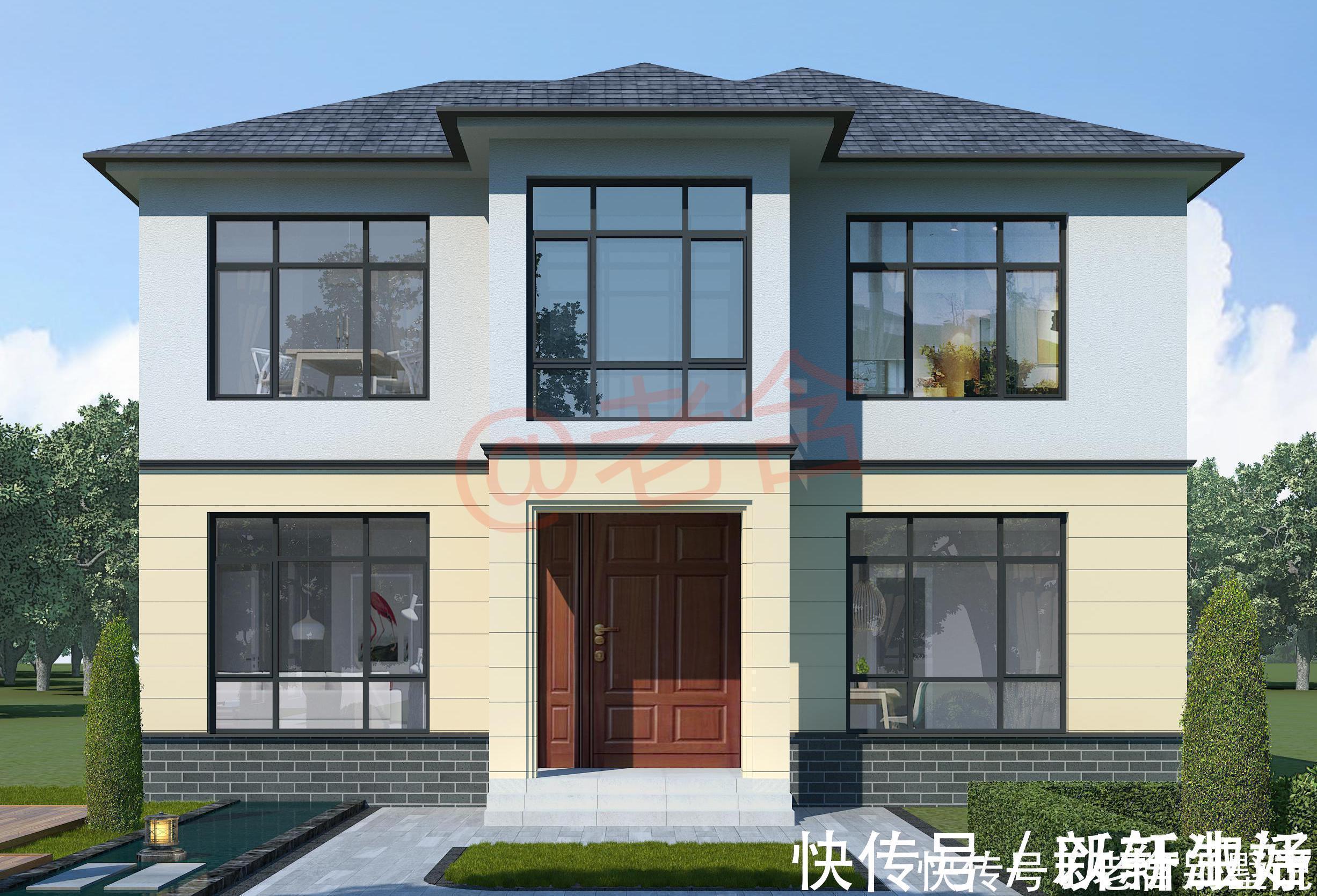 老妈|老妈给我20万回老家盖房，设计师推荐这2套建房图纸，哪套更适合