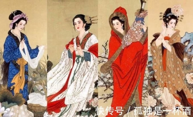 写中国古代四大年夜美男最有名的10首诗排名，个中一位美男竟然为零！