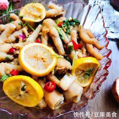 最爱的柠檬百香果泡鸡爪|#夏日开胃餐#夏天最爱的柠檬百香果泡鸡爪