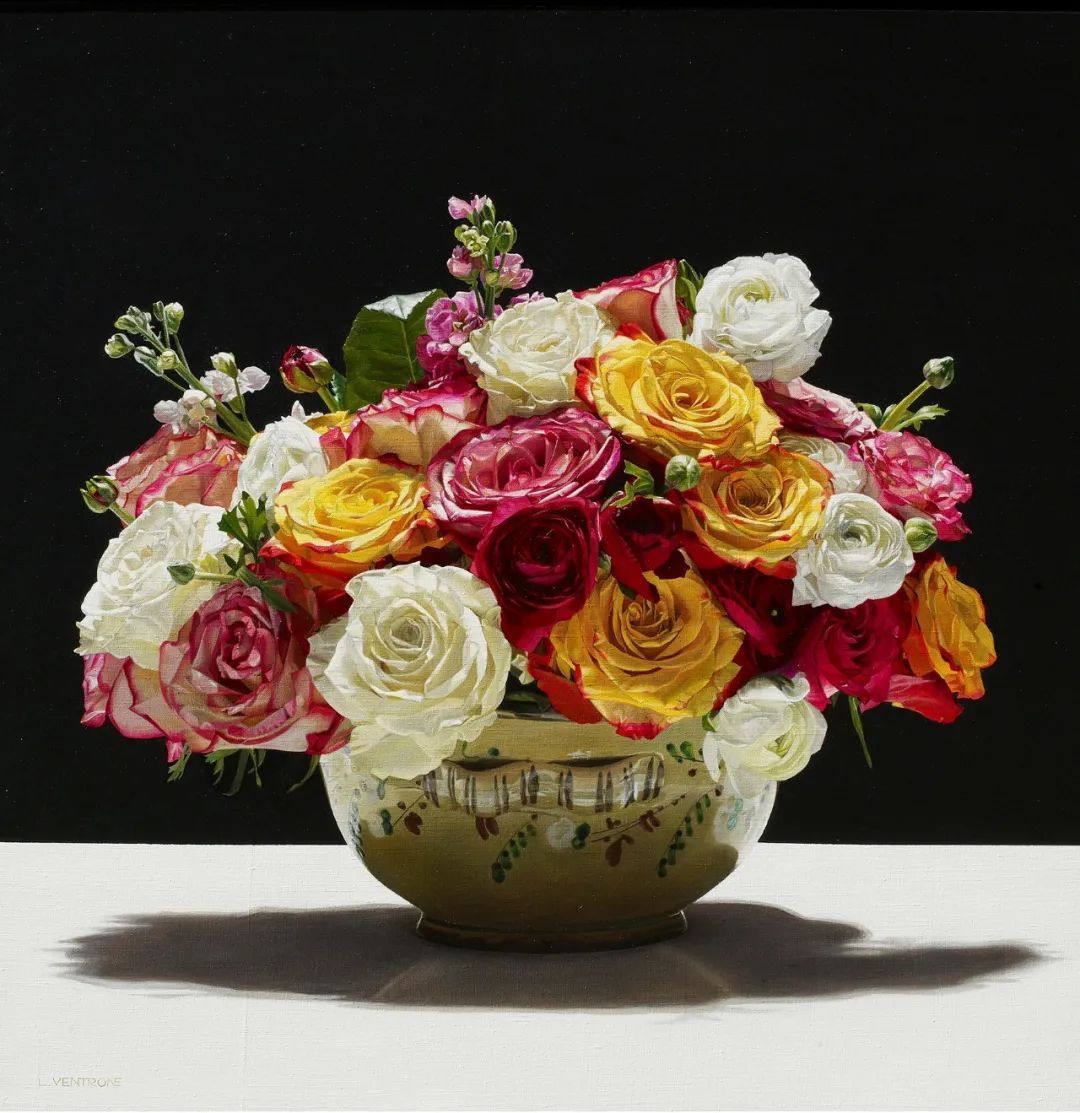 绘画!意大利画家卢西亚诺的油画,简直比照片还“真实”