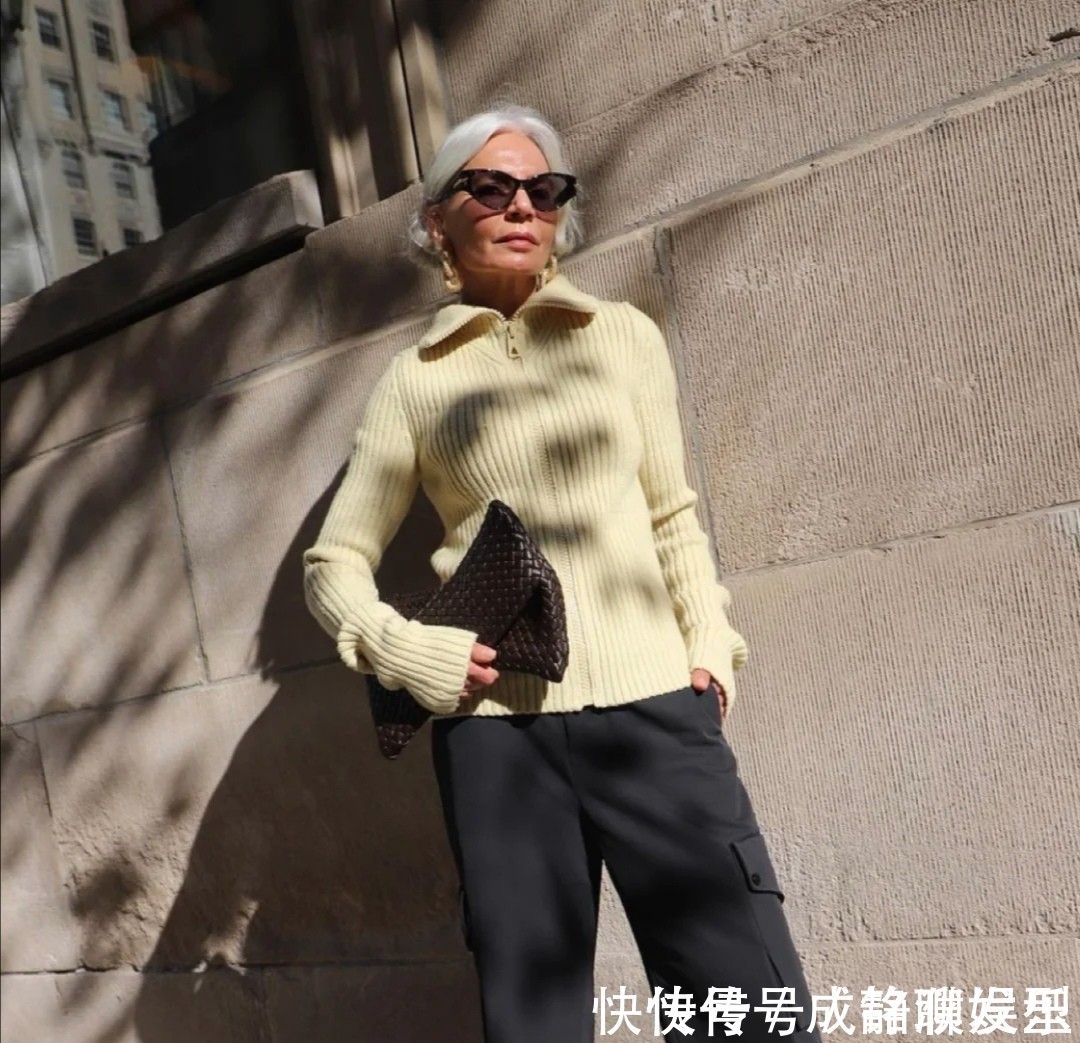 单品 年过六十也不放弃爱美?看看这位奶奶的洋气穿搭,时髦减龄又有范