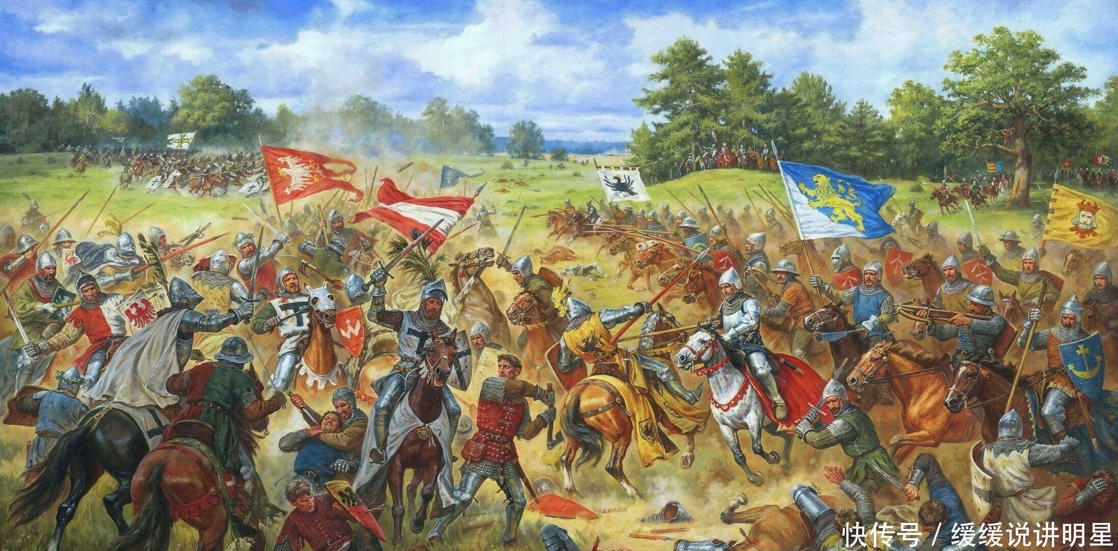 战役|格林瓦尔德战役中的鞑靼骑兵:虽然数量不多,却让德国人记忆深刻