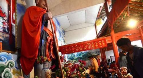西游记&国内唯一供奉猪八戒的寺庙始建于唐代,香火旺盛据说还很灵验