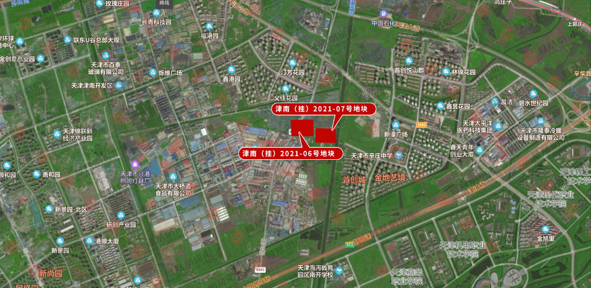 侯台|土地│全城起飞 54宗土地信息再度填充天津第二轮集中供地遐想