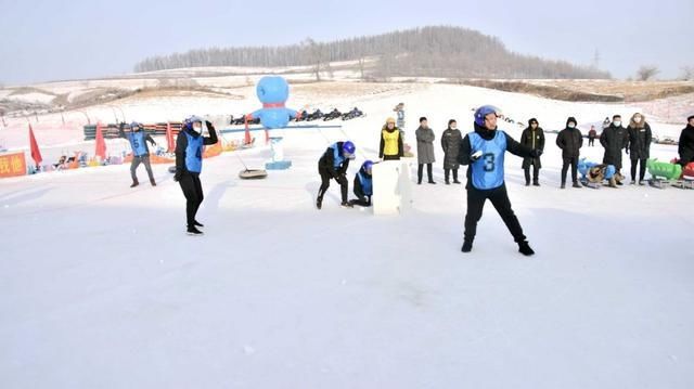 邀请赛|“健康吉林·乐动冰雪”敦化市雪合战邀请赛开幕