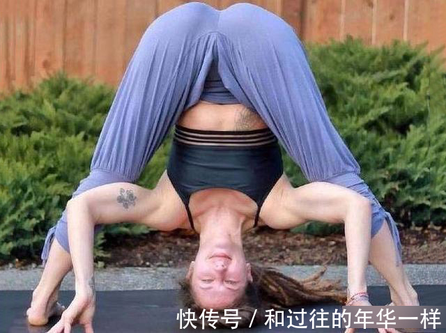 血液循环|姑娘勤练四招瑜伽体式,气血变好容光焕发,同时增强开胯能力