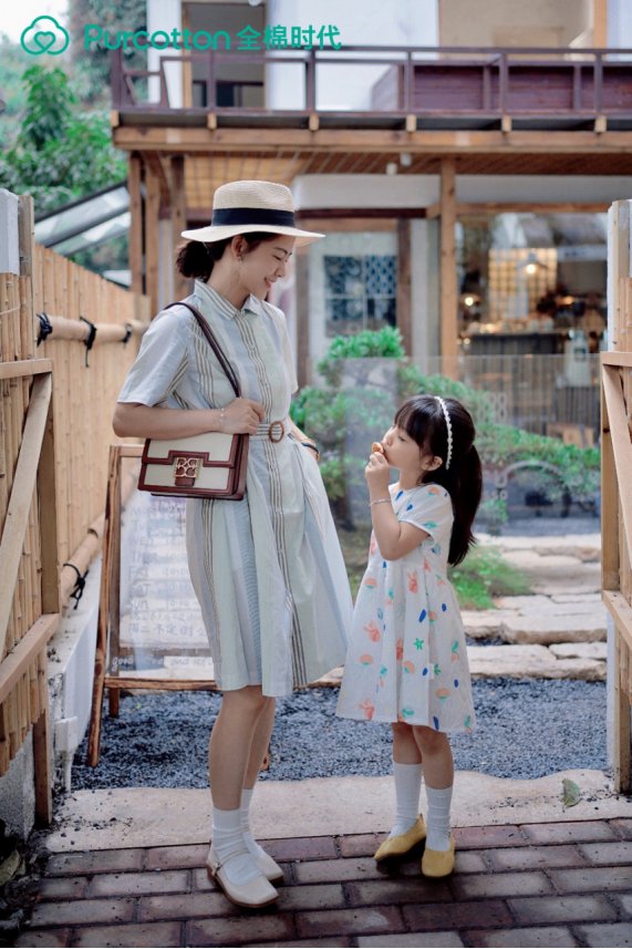 夏意|全棉时代夏装系列 演绎亲子出行穿搭