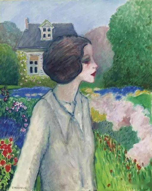 野兽主义#皮埃尔·卡西尼尔:领略野兽主义奔放节奏和表现主义浓烈意蕴油画作品