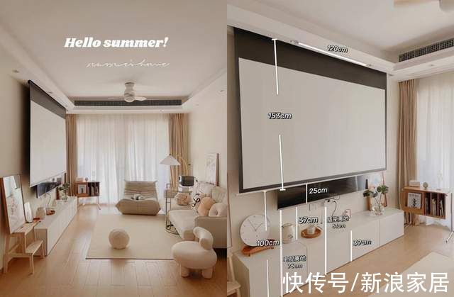 hdr|装修投影仪案例分享，家装投影仪需要注意哪些？