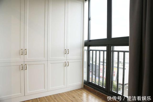 厨房|75平现代小清新空间,马卡龙色调温馨时尚,客厅镂空茶几精致唯美